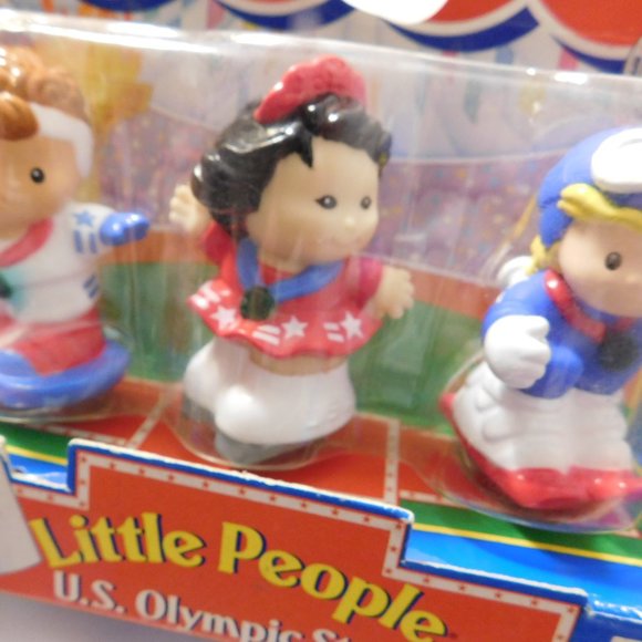 FISHER PRICE LITTLE PEOPLE USA OLYMPIC TEAM Olympic Stars 1997 LIMITED EDITION - Picture 6 of 6